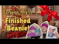 Vlogmas Day 8 | Crochet Beanie Finished! Yarn Advent Opening \u0026 Cosy Crochet Vibes 🧶