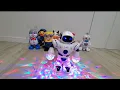 Download Lagu Super amazing musical music dancing robot toy rainbow colored lights walking dance