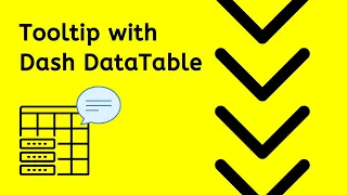Tooltip - Dash Plotly DataTable