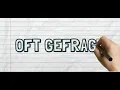 Oft gefragt- AnnenMayKantereit ESPAÑOL