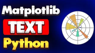Add Text Inside the Plot in Matplotlib Python Matplotlib Tutorial - Part 06