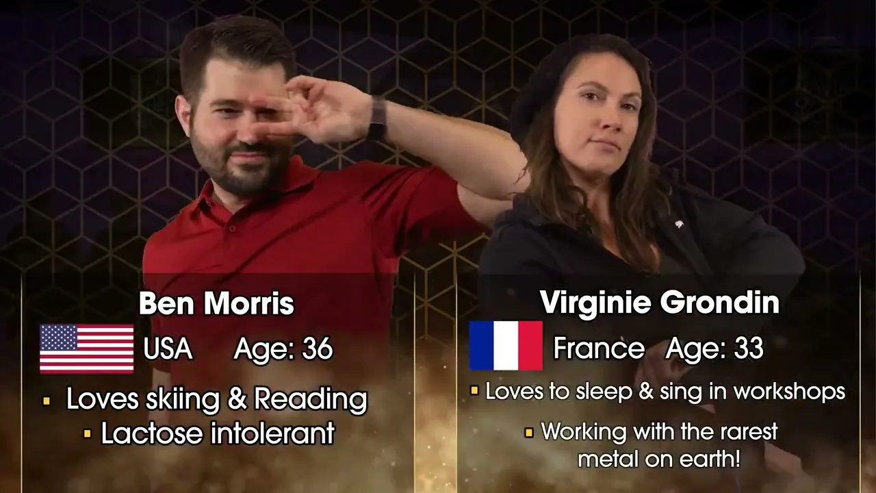 Improv West Coast Swing Dance - Ben Morris & Virginie Grondin - SNOW 2022 Pro Jack & Jill