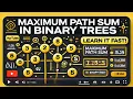 Binary Tree Maximum Path Sum - LeetCode Explained Crack Coding Interviews Like a Pro