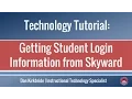 Getting Student Logon Info from Skyward
