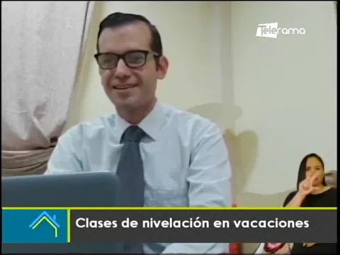 Clases de nivelación en vacaciones