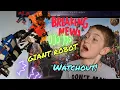 TOY TIME GIANT ROBOT TRANSFORMERS and GOBOTS father son toy review