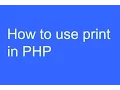 Learn PHP - Day 3