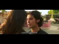 Xolo Mariduena kiss Bruna Marquezine in Blue Beetle movie
