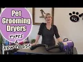 Pet Grooming Dryers - Types and How to use PLUS Field Test of different dryers