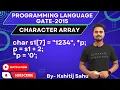 Programming Language GATE-2015 Problem Solution