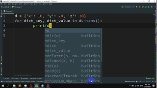 How to to iterate over dictionaries using for loops in Python