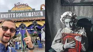 Our Knott s Scary Farm Experience In Buena Park CA Inside All 9 Haunted Houses Food More Fun