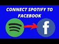 How To Connect Spotify to Facebook 2021 Easy