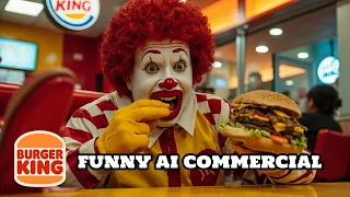 Burger King Funny AI Commercial