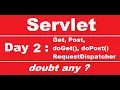 Servlet day2 Get Post doGet doPost RequestDispatcher Examples