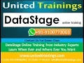 Datastage online training Datastage course Datastage s