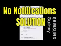 Samsung Galaxy No Notifications FIX Guide