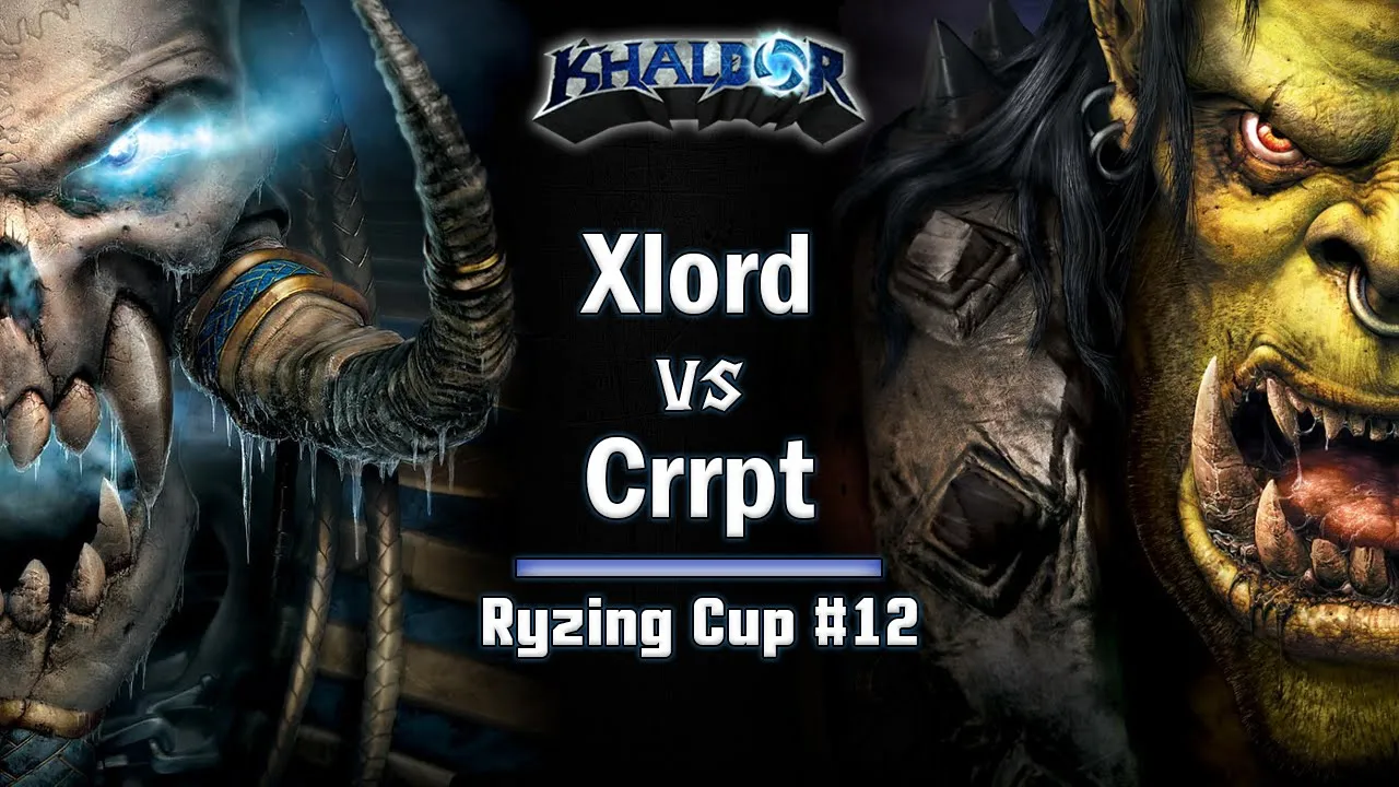 ► WarCraft 3 Reforged -  Xlord (UD) vs. Crrpt (Orc) - Ryzing Cup #12