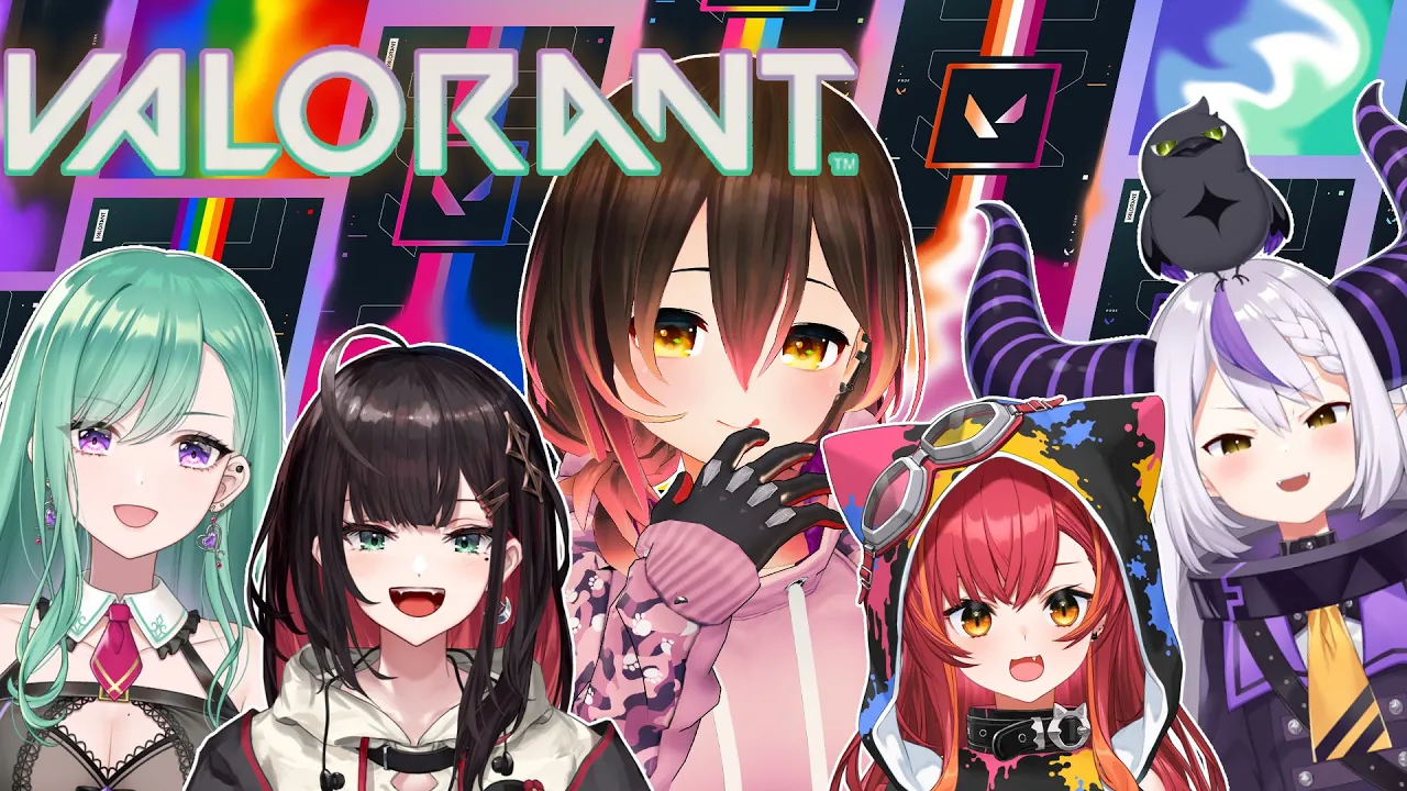 【valorant】女のフルパアンレートサマー?　w/ラプラス・八雲べに・猫汰つな・緋月ゆい【ホロライブ/ #ロボ子生放送】
