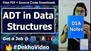 Arrays and Abstract Data Type in Data Structure With Notes