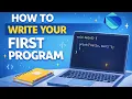 How to Write Your First Program in Dart Language Dart Hello World Explained for Beginners