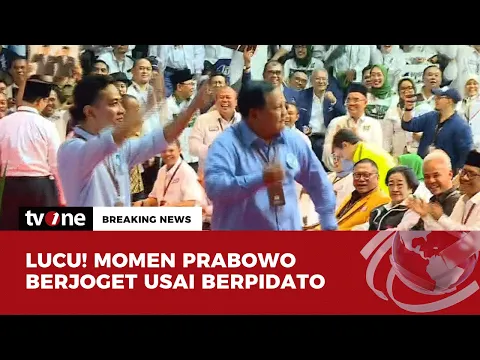 Momen Prabowo Beri Pantun dan Tos Dengan Cak Imin