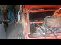1957 CHEVY MOVING A HARD HIT REAR QUARTER OUT 2 INCHES WITH A PORTA POWER