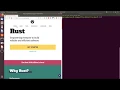 Rust Installation
