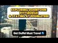 Downtown Pittsburgh Adventure Exploring the City DoubleTree Stay