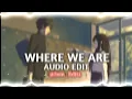 Download Lagu Where We Are  - One Direction [Edit Audio]