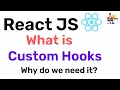 Custom hooks basic intro - React JS Hindi Coding Scenes