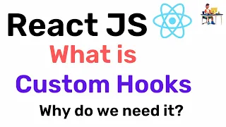 Custom hooks basic intro - React JS Hindi Coding Scenes