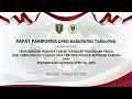 Download Lagu RAPAT PARIPURNA DPRD KABUPATEN TABALONG KE-1 DAN KE-2 MASA SIDANG 1 TAHUN  2025