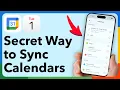 The Secret Way To Sync Google Calendar With Apple Calendar Perfectly