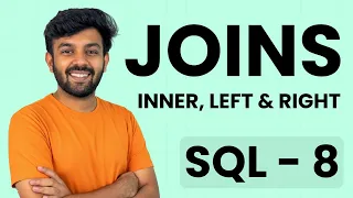 JOINS in SQL LEFT INNER RIGHT SQL Mastery Ep - 8 code io
