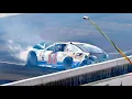 Clint Bowyer Crashes Spins 2017