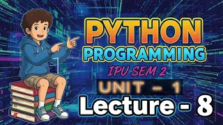 PYTHON PROGRAMMING UNIT - 1 Lecture