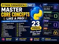 Python Fundamentals Part 2 Lists Dictionaries Tuples Sets Python for Beginners
