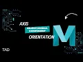 Maya Tutorial World Object and Component Axis Orientation
