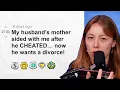 My husband s mother sided with me after he CHEATED now he wants a divorce Reddit Stories