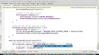 Java - Decrement Tries-Remaining Hangman Android App