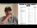 NFL Pick Em With Tee Week 12 2022 Picks And Predictions
