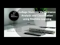 PHASE - 2 MILESTONE-4 STUDENTS PERFORMANCE ANALYSIS USING MACHINE LEARNING