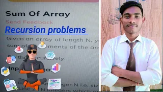 Sum Of Array using recursion DSA important question