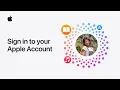 How to sign in to your Apple Account Apple Support