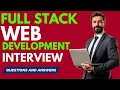 Top 25 Full Stack Web Development Interview Questions and Answers for 2026