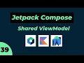 Shared ViewModel in jetpack compose in hindi Pass data from one screen to another screen