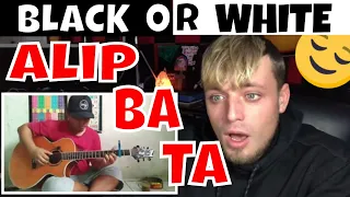 Download Alip_Ba_Ta❗ MJ BLACK OR WHITE (fingerstyle cover) | Singer reaction MP3