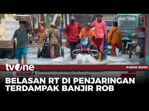 Banjir Rob di Jakarta Utara Dampak Supermoon