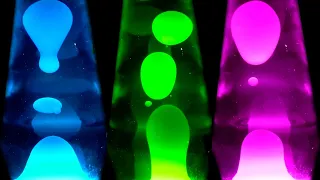 Multicolor Lava Lamp 3 Hour relaxing TV Background